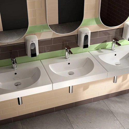 Раковина Kerama Marazzi Buongiorno BG.wb.60 подвесная/мебельная 60, белая глянцевая Раковина Kerama Marazzi Buongiorno BG.wb.60 подвесная/мебельная 60, белая глянцевая