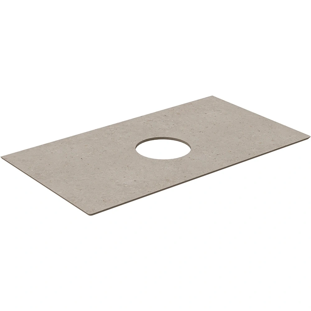 Столешница Kerama Marazzi Magica Риккарди 90 см MA.1.0.SG540620R\90 бежевая матовая без отверстия под смеситель — Изображение 1