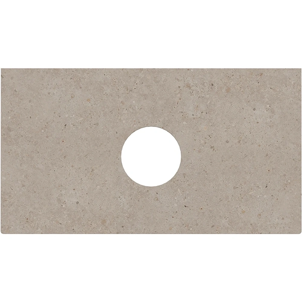 Столешница Kerama Marazzi Magica Риккарди 90 см MA.1.0.SG540620R\90 бежевая матовая без отверстия под смеситель — Изображение 2