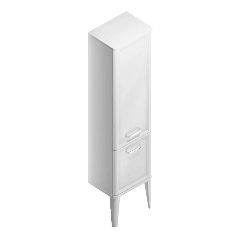Шкаф-пенал Kerama Marazzi Pompei PO.M.150\WHT напольный\подвесной 150, белый глянцевый Шкаф-пенал Kerama Marazzi Pompei PO.M.150\WHT напольный\подвесной 150, белый глянцевый