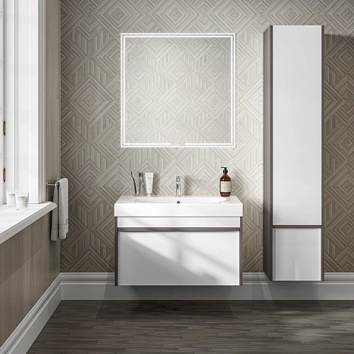 Шкаф-пенал Kerama Marazzi Modula MOD.165\AR подвесной 165 с дверцей и ящиком, арабика Шкаф-пенал Kerama Marazzi Modula MOD.165\AR подвесной 165 с дверцей и ящиком, арабика