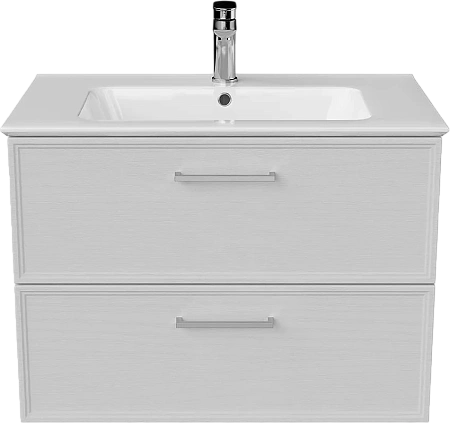 Тумба под раковину Kerama Marazzi Piano Classic PIA.CL.75\WHT.M подвесная 75 см, ясень белый матовый Тумба под раковину Kerama Marazzi Piano Classic PIA.CL.75\WHT.M подвесная 75 см, ясень белый матовый