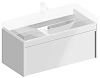 Тумба под раковину Kerama Marazzi Modula MOD.100.1+1\WHT подвесная 100 белая глянцевая Тумба под раковину Kerama Marazzi Modula MOD.100.1+1\WHT подвесная 100 белая глянцевая