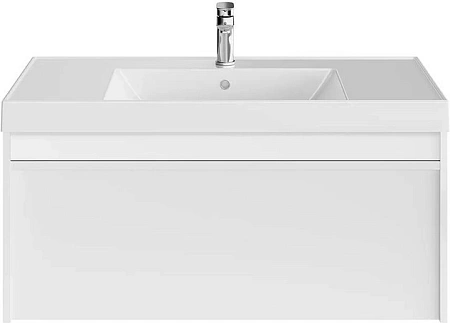 Тумба под раковину Kerama Marazzi Modula MOD.100.1+1\WHT подвесная 100 белая глянцевая Тумба под раковину Kerama Marazzi Modula MOD.100.1+1\WHT подвесная 100 белая глянцевая