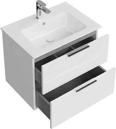 Тумба под раковину Kerama Marazzi Piano Forte PI.F.65\WHT подвесная 65 см, белый глянцевый Тумба под раковину Kerama Marazzi Piano Forte PI.F.65\WHT подвесная 65 см, белый глянцевый