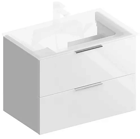 Тумба под раковину Kerama Marazzi Piano Forte PI.F.75\WHT подвесная 75 см, белый глянцевый Тумба под раковину Kerama Marazzi Piano Forte PI.F.75\WHT подвесная 75 см, белый глянцевый