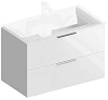 Тумба под раковину Kerama Marazzi Piano Forte PI.F.85\WHT подвесная 85 см, белый глянцевый Тумба под раковину Kerama Marazzi Piano Forte PI.F.85\WHT подвесная 85 см, белый глянцевый