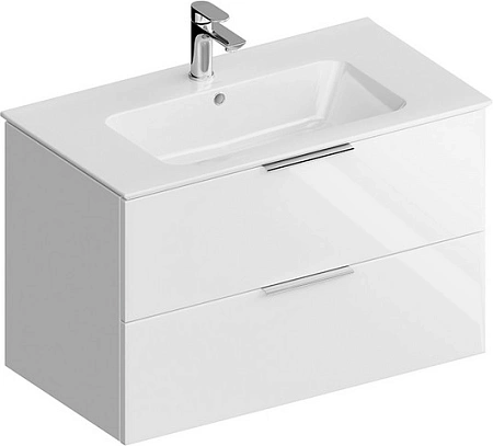 Тумба под раковину Kerama Marazzi Piano Forte PI.F.85\WHT подвесная 85 см, белый глянцевый Тумба под раковину Kerama Marazzi Piano Forte PI.F.85\WHT подвесная 85 см, белый глянцевый