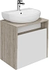 Тумба под раковину Kerama Marazzi Pro PRO.60.1\WHT подвесная 60, белая глянцевая Тумба под раковину Kerama Marazzi Pro PRO.60.1\WHT подвесная 60, белая глянцевая