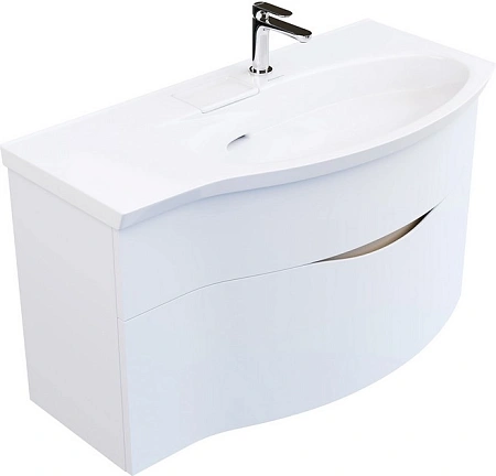 Тумба под раковину Kerama Marazzi Riva 100 см RV.100Rh\WHT.M правая, белая матовая Тумба под раковину Kerama Marazzi Riva 100 см RV.100Rh\WHT.M правая, белая матовая