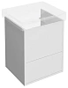 Тумба под раковину Kerama Marazzi Pro PRO.50.2\WHT подвесная 50, белая матовая
