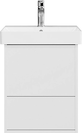 Тумба под раковину Kerama Marazzi Pro PRO.50.2\WHT подвесная 50, белая матовая Тумба под раковину Kerama Marazzi Pro PRO.50.2\WHT подвесная 50, белая матовая
