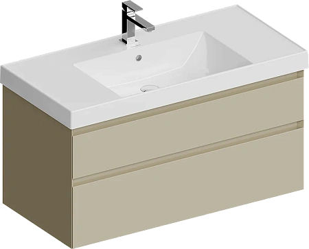 Тумба под раковину Kerama Marazzi CUB.100.2\LIM подвесная Cubo с ящиками 100, лимо матовая Тумба под раковину Kerama Marazzi CUB.100.2\LIM подвесная Cubo с ящиками 100, лимо матовая