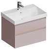 Тумба под раковину Kerama Marazzi CUB.70.2\MAL подвесная Cubo с ящиками 70, мальва матовая Тумба под раковину Kerama Marazzi CUB.70.2\MAL подвесная Cubo с ящиками 70, мальва матовая