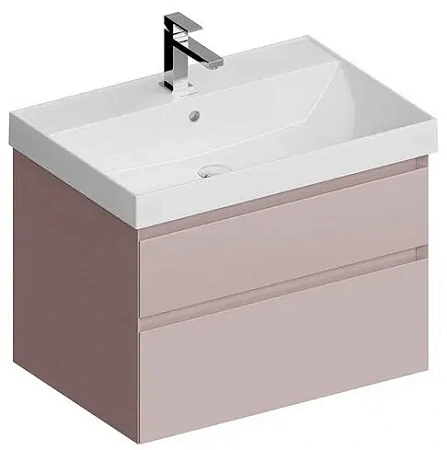 Тумба под раковину Kerama Marazzi CUB.70.2\MAL подвесная Cubo с ящиками 70, мальва матовая Тумба под раковину Kerama Marazzi CUB.70.2\MAL подвесная Cubo с ящиками 70, мальва матовая