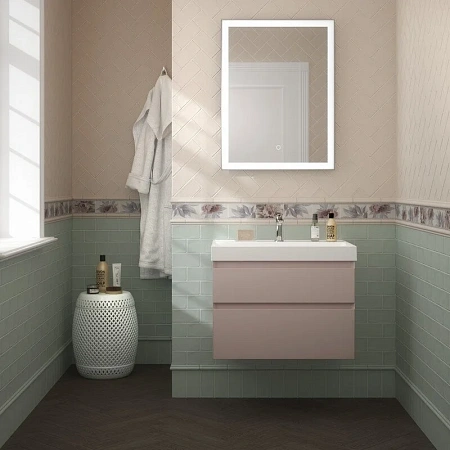 Тумба под раковину Kerama Marazzi CUB.70.2\MAL подвесная Cubo с ящиками 70, мальва матовая Тумба под раковину Kerama Marazzi CUB.70.2\MAL подвесная Cubo с ящиками 70, мальва матовая