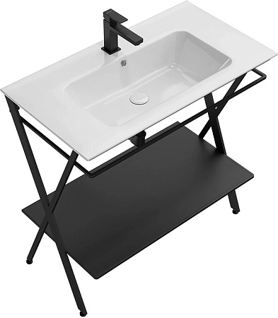 Консоль под раковину Kerama Marazzi Piano Next PIA.N.85\BLK напольная 85, черная матовая Консоль под раковину Kerama Marazzi Piano Next PIA.N.85\BLK напольная 85, черная матовая