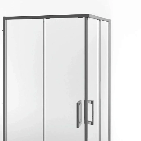 Душевой уголок Kerama Marazzi Lindo LN.100.SSD.CR раздвижной с функцией плавного открывания и закрывания 100х100х195, хром Душевой уголок Kerama Marazzi Lindo LN.100.SSD.CR раздвижной с функцией плавного открывания и закрывания 100х100х195, хром