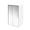 Душевая дверь Kerama Marazzi Lindo 120х195 LN.120.SD.CR раздвижная с функцией плавного открывания и закрывания, хром