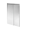 Душевая дверь Kerama Marazzi Cristallo 140х210 CT.140.1/2.SD.BN раздвижная с функцией плавного открывания и закрывания, брашированный никель Душевая дверь Kerama Marazzi Cristallo 140х210 CT.140.1/2.SD.BN раздвижная с функцией плавного открывания и закрывания, брашированный никель