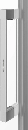 Душевая дверь Kerama Marazzi Cristallo 140х210 CT.140.1/2.SD.BN раздвижная с функцией плавного открывания и закрывания, брашированный никель Душевая дверь Kerama Marazzi Cristallo 140х210 CT.140.1/2.SD.BN раздвижная с функцией плавного открывания и закрывания, брашированный никель