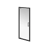 Душевая дверь Kerama Marazzi Vetro 80х195 VE.80.PD.BLK.M распашная, матовый черный