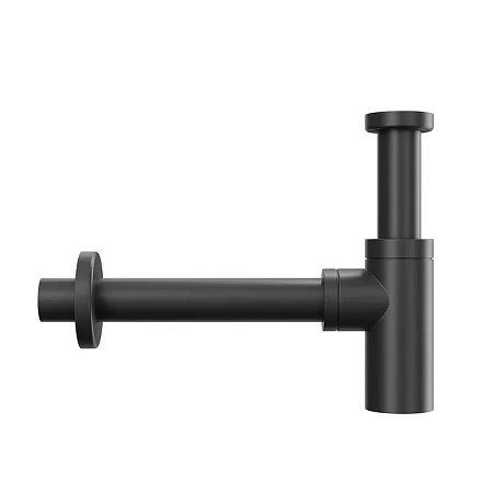 Сифон для раковины Kerama Marazzi A400BLACK цельнометаллический черный Сифон для раковины Kerama Marazzi A400BLACK цельнометаллический черный