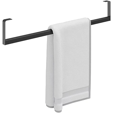 Полотенцедержатель Kerama Marazzi LO.trl.70\BLK.M к раковинам Logica 70 с крепежом, черный матовый