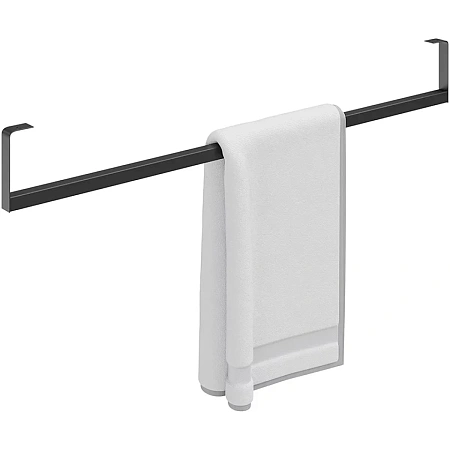 Полотенцедержатель Kerama Marazzi Logica 90 LO.trl.90\BLK.M с крепежом, черный матовый