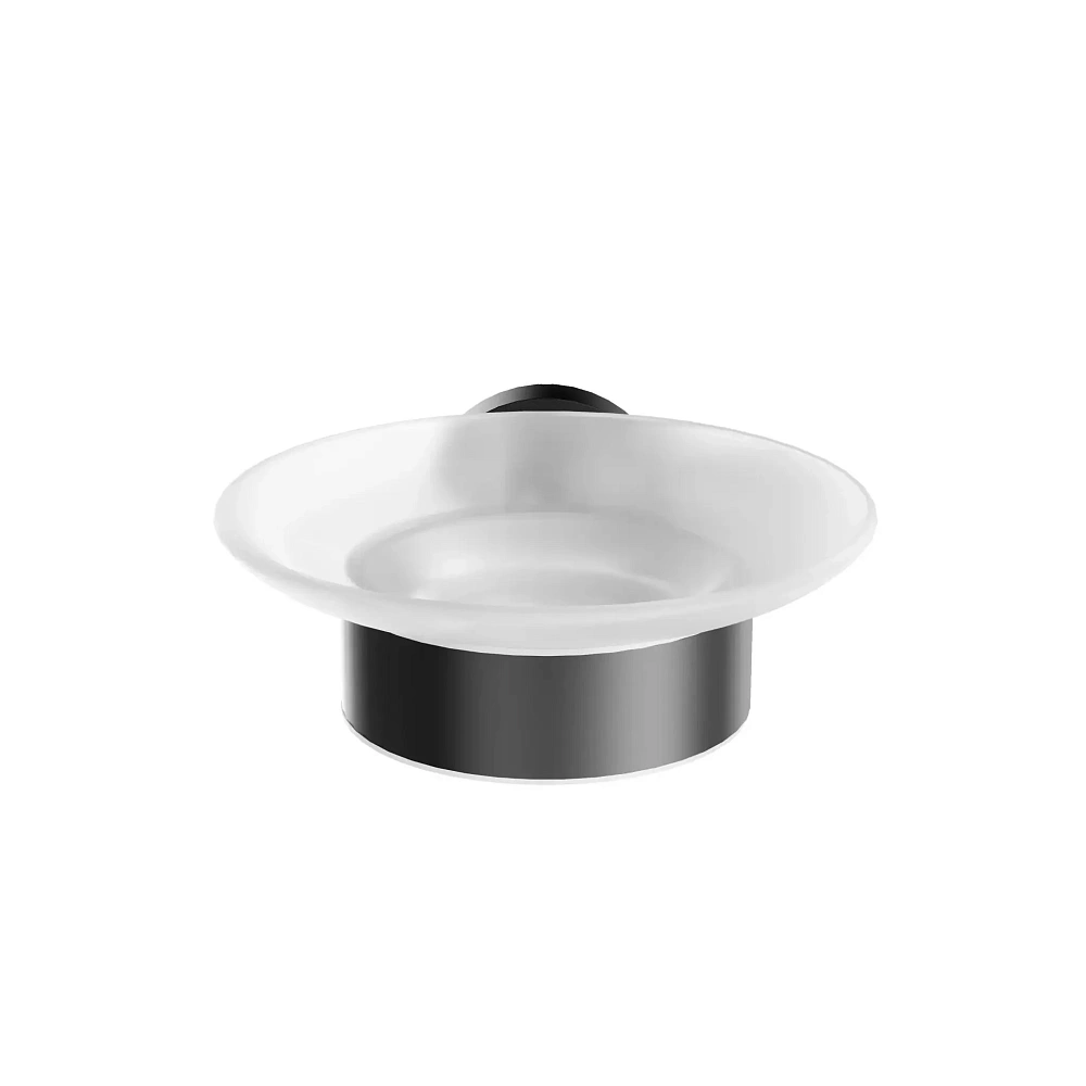 Мыльница Kerama Marazzi Изола IS.03.KM.BLK.M подвесная, черный матовый — Изображение 2