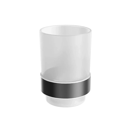 Стакан Kerama Marazzi Изола IS.02.KM.BLK.M подвесной, черный матовый Стакан Kerama Marazzi Изола IS.02.KM.BLK.M подвесной, черный матовый