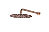 Верхний душ Boheme UNO 422-TOP-BRB Brushed Bronze 30 см