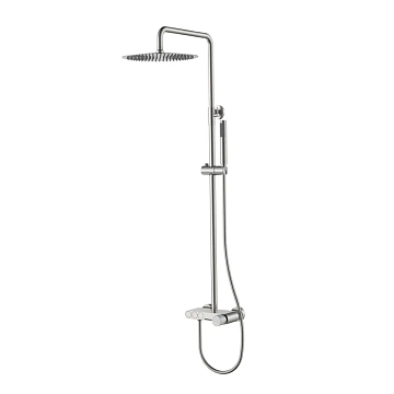 Душевая система Boheme STICK 128-NB-MR-GR DIAMOND NICKEL BRUSH MARBLE GREY