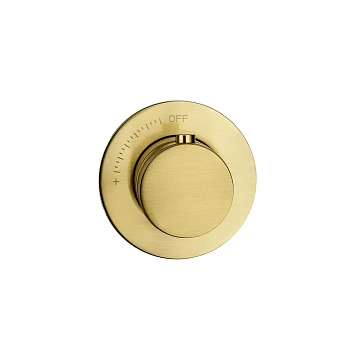 Смеситель для душа Boheme UNO 627-T-CTRL-MG MATT GOLD с термостатом