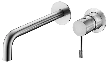 Смеситель для раковины Boheme Uno 465-INOX встраиваемый Смеситель для раковины Boheme Uno 465-INOX встраиваемый