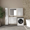 Тумба под раковину STYLE LINE Атлантика 80 СС-00002596 подвесная, люкс плюс белый глянец