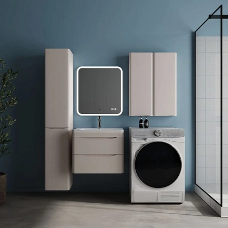 Тумба под раковину STYLE LINE Бергамо мини 60 СС-00002538 подвесная, люкс плюс антискрейтч карамель Тумба под раковину STYLE LINE Бергамо мини 60 СС-00002538 подвесная, люкс плюс антискрейтч карамель