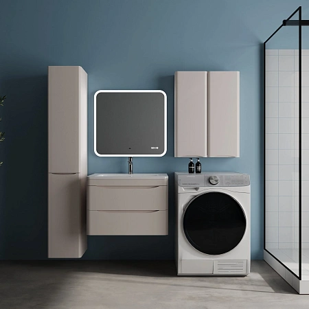 Тумба под раковину STYLE LINE Бергамо мини 70 СС-00002537 подвесная, люкс плюс антискрейтч карамель Тумба под раковину STYLE LINE Бергамо мини 70 СС-00002537 подвесная, люкс плюс антискрейтч карамель