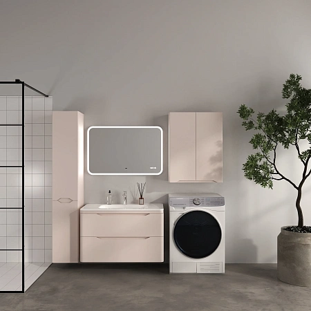 Тумба под раковину STYLE LINE Марелла 90 СС-00002543 подвесная, люкс плюс антискрейтч карамель Тумба под раковину STYLE LINE Марелла 90 СС-00002543 подвесная, люкс плюс антискрейтч карамель