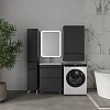 Тумба под раковину STYLELINE Атлантика 60 СС-00002577 напольная, люкс плюс графит