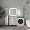 Тумба под раковину STYLELINE Атлантика 80 СС-00002581 напольная, люкс плюс белый глянец
