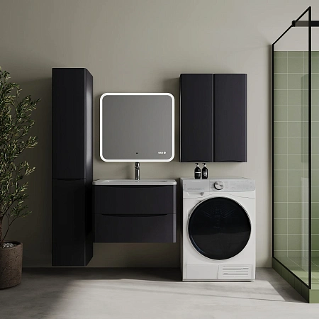 Шкаф STYLE LINE Бергамо мини 600 СС-00002525 люкс плюс антискрейтч графит Шкаф STYLE LINE Бергамо мини 600 СС-00002525 люкс плюс антискрейтч графит