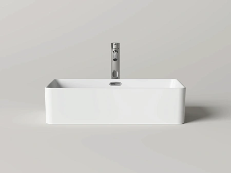Раковина Ceramica Nova Alessia CN6085 550x340x140, с переливом, цвет белый Раковина Ceramica Nova Alessia CN6085 550x340x140, с переливом, цвет белый