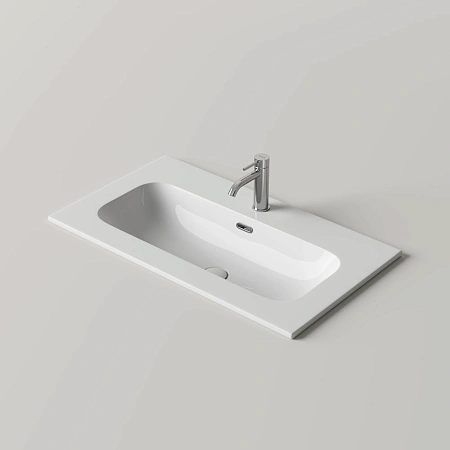 Раковина мебельная Ceramica Nova Лючия CN6096 810x465x166, белый Раковина мебельная Ceramica Nova Лючия CN6096 810x465x166, белый