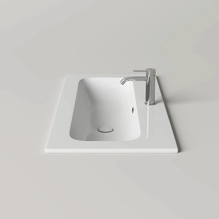Раковина мебельная Ceramica Nova Лючия CN6097 1010x465x166, белый Раковина мебельная Ceramica Nova Лючия CN6097 1010x465x166, белый