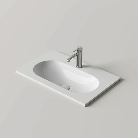 Раковина мебельная Ceramica Nova Calista CN6092 610x395x120, белый Раковина мебельная Ceramica Nova Calista CN6092 610x395x120, белый
