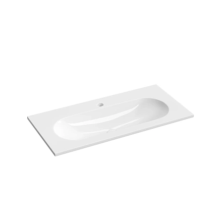 Раковина мебельная Ceramica Nova Calista CN6093 810x395x120, белый Раковина мебельная Ceramica Nova Calista CN6093 810x395x120, белый