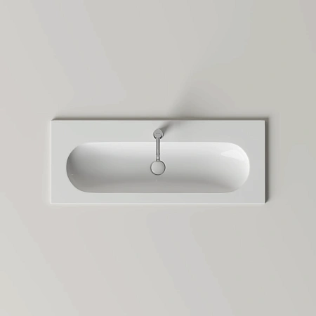 Раковина мебельная Ceramica Nova Calista CN6094 1010x395x120, белый Раковина мебельная Ceramica Nova Calista CN6094 1010x395x120, белый