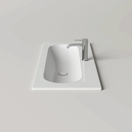 Раковина мебельная Ceramica Nova Calista CN6094 1010x395x120, белый Раковина мебельная Ceramica Nova Calista CN6094 1010x395x120, белый