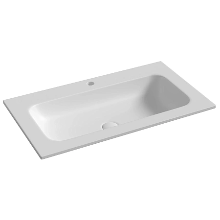Раковина Ceramica Nova Grace CN7012MW прямоугольная, с отверстием под смеситель, 810x457x137 мм, белый матовый Раковина Ceramica Nova Grace CN7012MW прямоугольная, с отверстием под смеситель, 810x457x137 мм, белый матовый